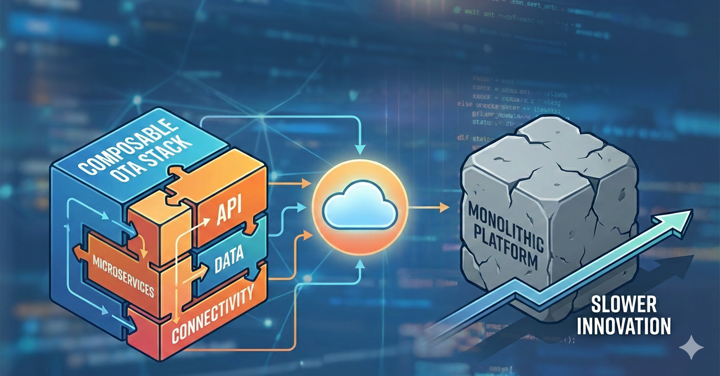 The Composable OTA Stack: Why API-First Beats Monolithic Platforms
